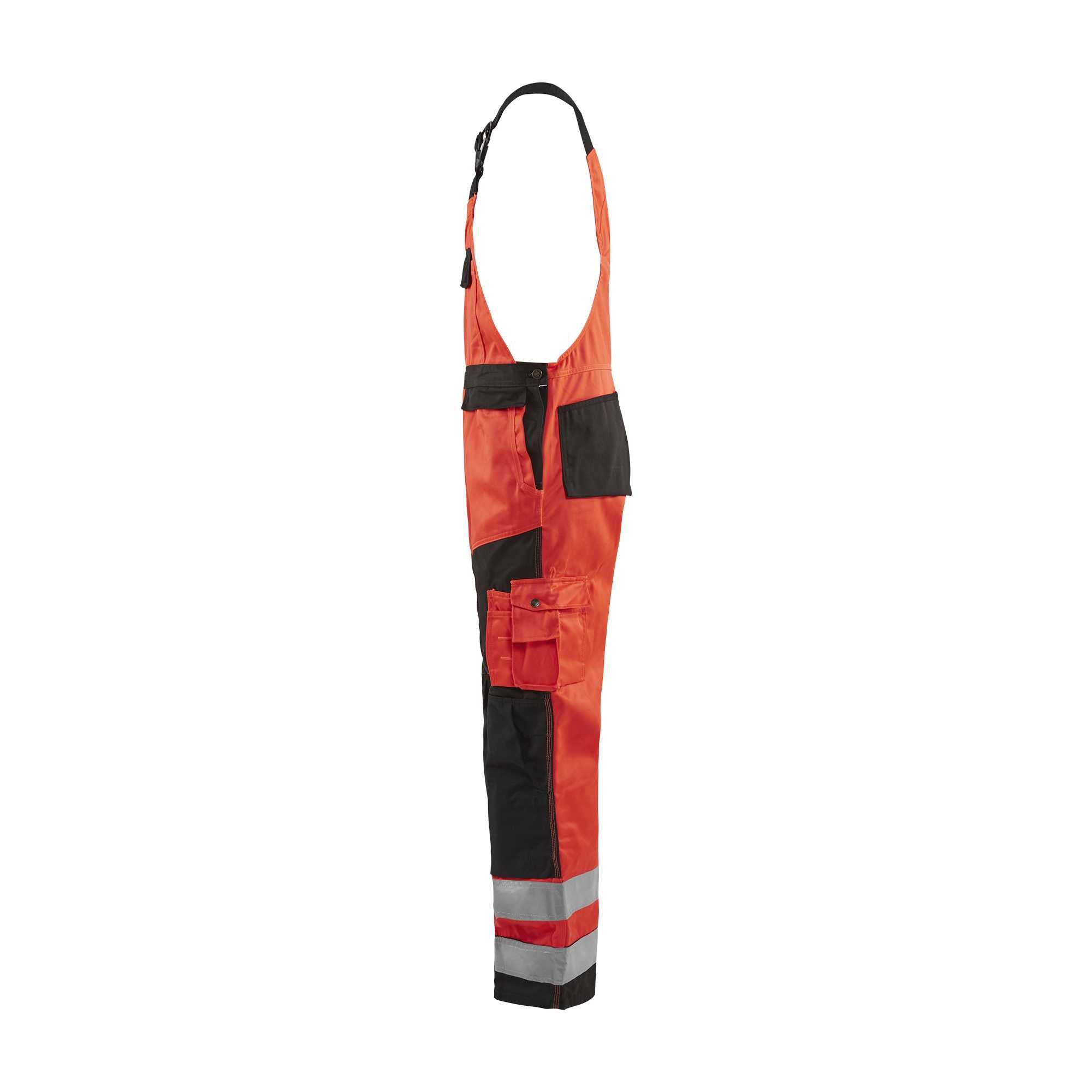 BLAKLADER 26601811 Hi Vis Bib trousers Hi Vis Reflective Work Bib Trousers Men - twill fabric